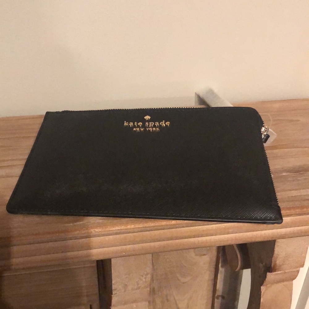 Kate Spade Black Zip Wallet - Picture 7 of 7